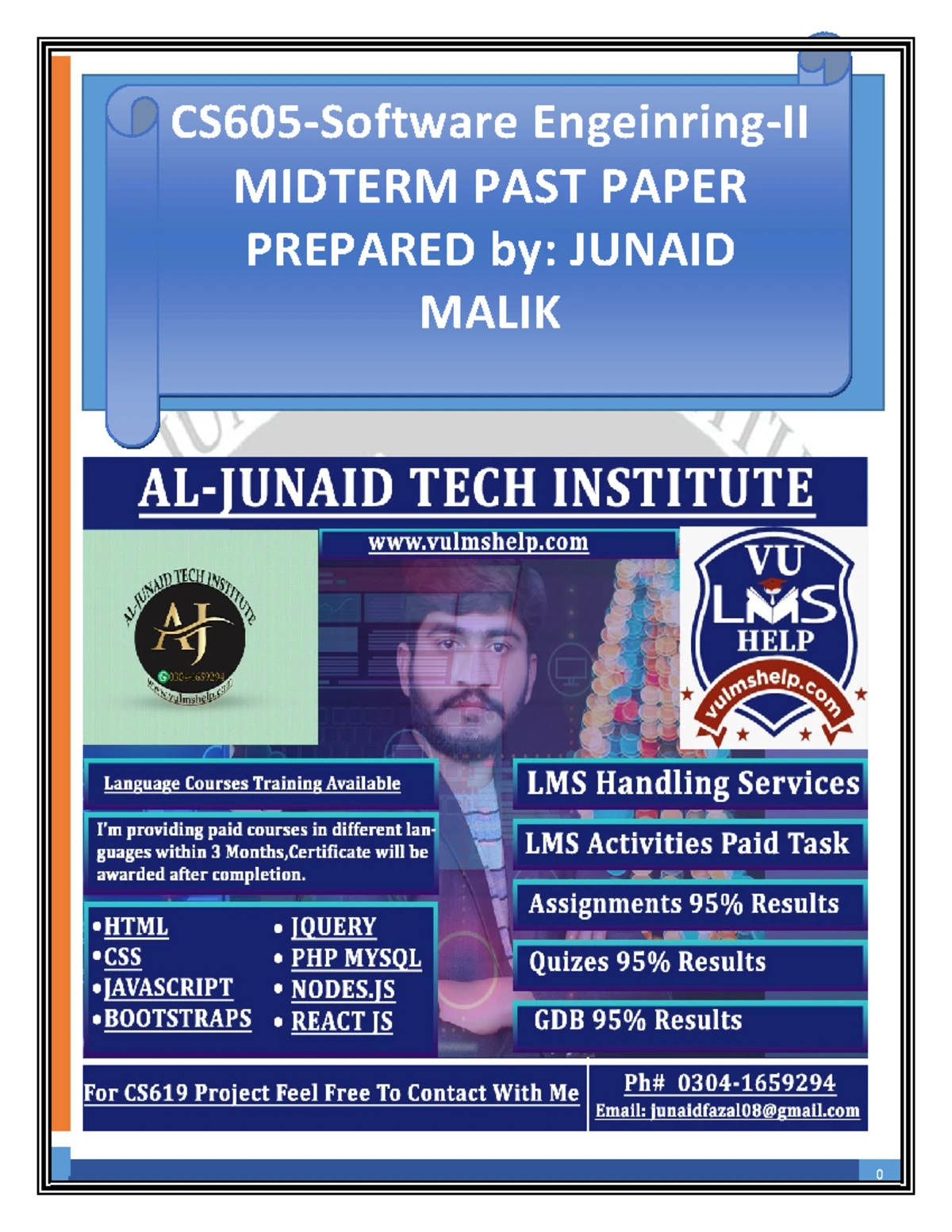 CS508 Modern Programming Languages Quiz 1 MCQs by Vu Topper RM - Studocu
