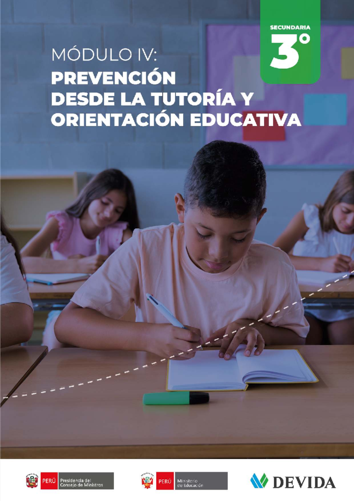 Módulo IV: Prevención del Consumo de Drogas en Tercer Grado de Secundaria - Document Preview