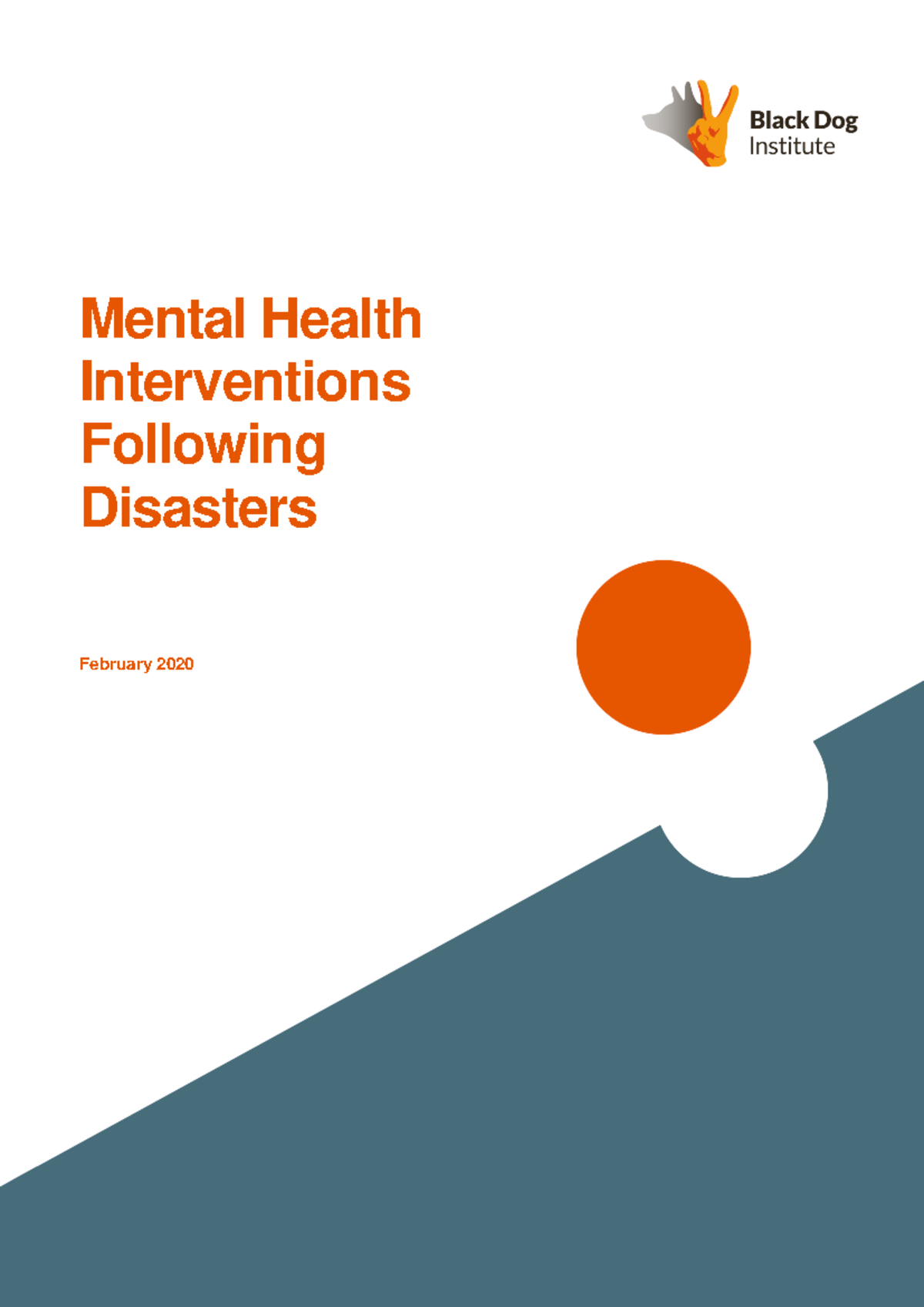 Mental health interventions following disasters black dog institute ...