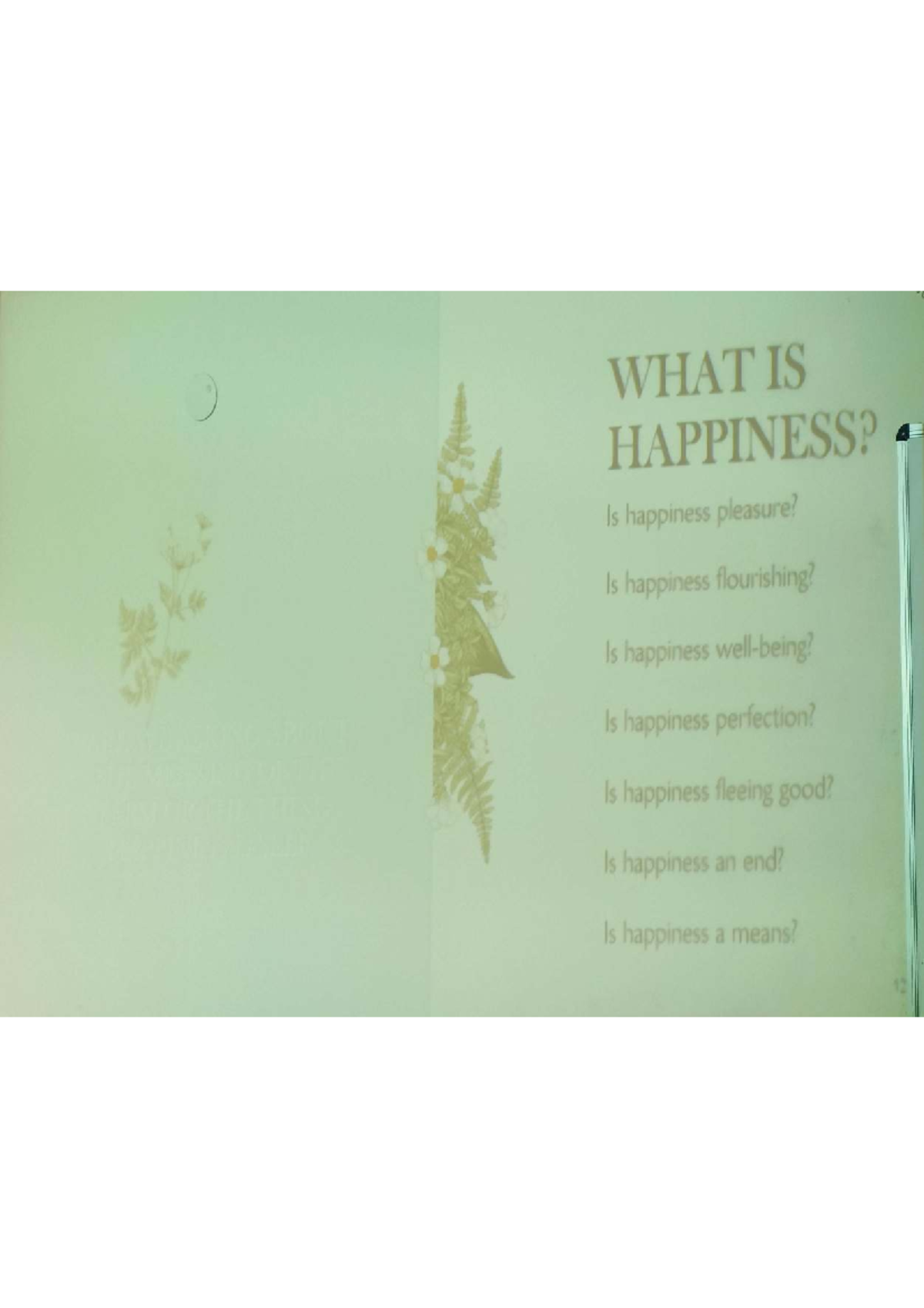 Art of Being Happy: Understanding Happiness and Its Impact (Ch-1 PPT ...