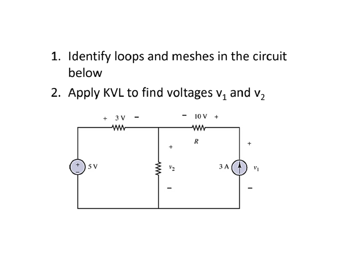 SEM 25S2 Teaching Tutorial 1: KVL and KCL Concepts Explained - Studocu