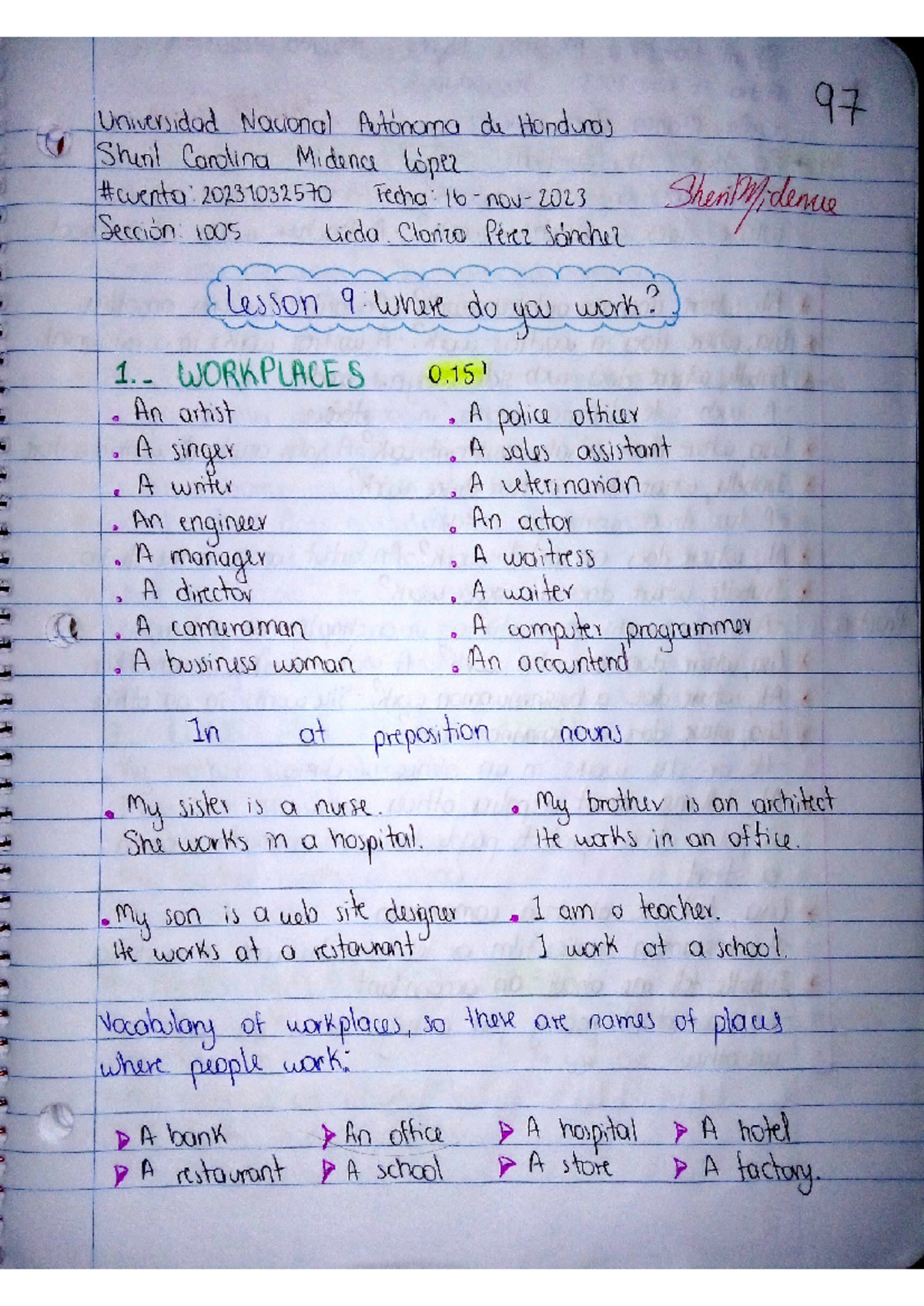 Final Exam Study Notes for M 1005: Understanding Workplaces - Studocu