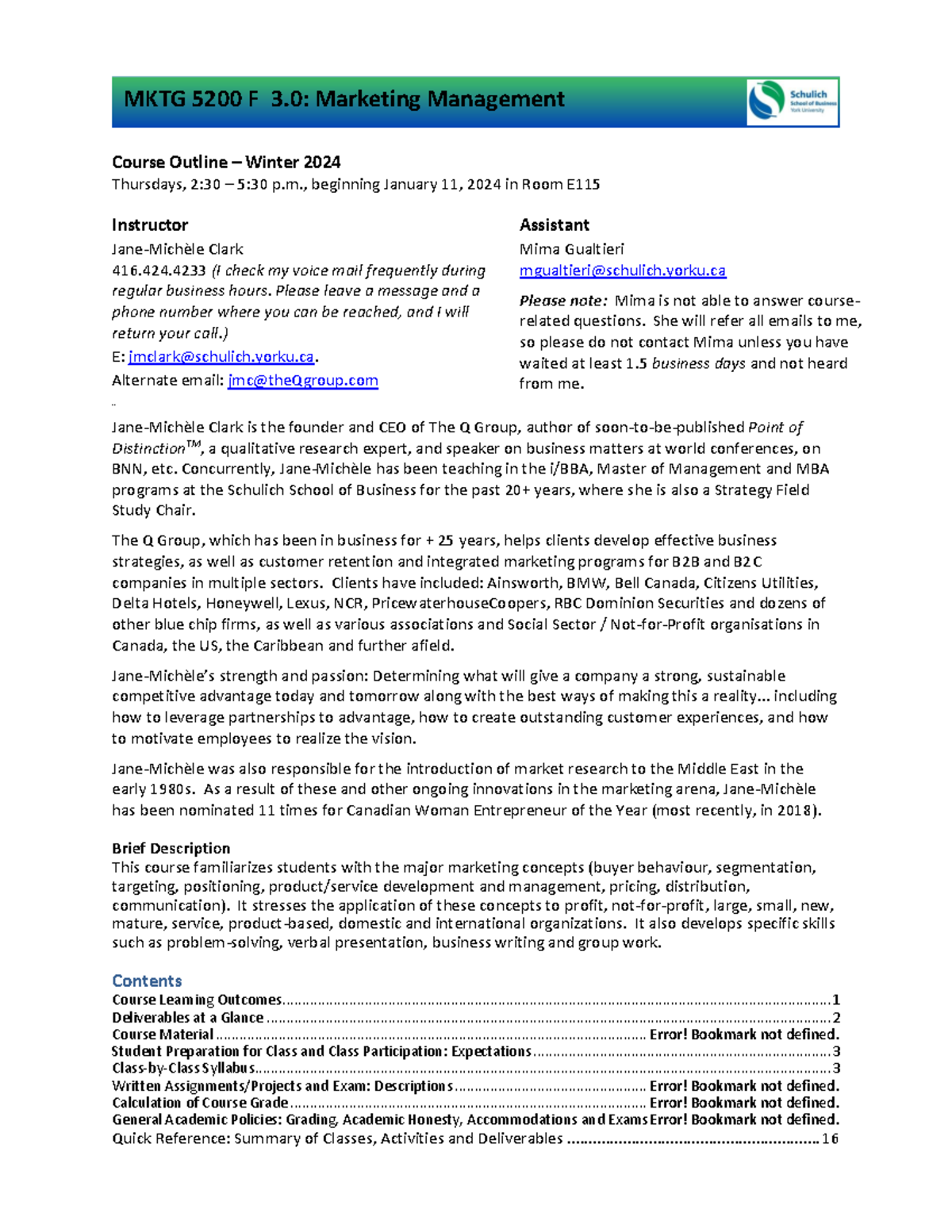 MKTG 5200 F 3: Winter 2024 Final Exam Study Guide - Studocu