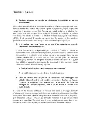 COM1000 Exercices maison 1 - COM 1000 Introduction à la communication ...