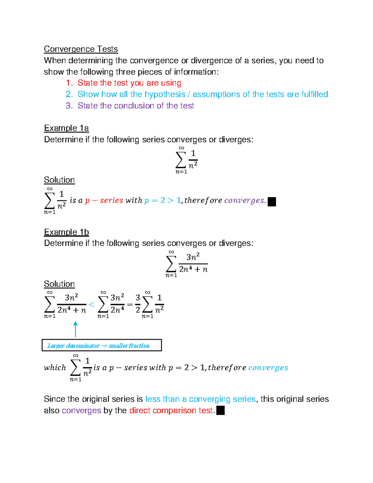 MTH 216 Info Sheet - This document summaries material and sample ...