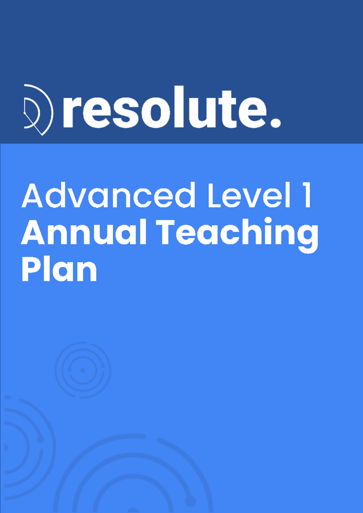 Gr 07 Advanced Level 1 Term 1 & 2 Lesson Plan Overview - Studocu