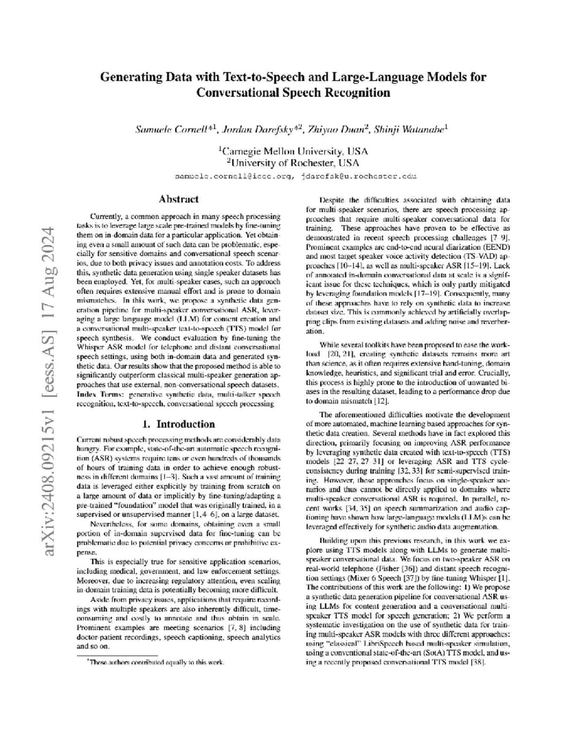 Generating Data with Text to Speech - Generating Data with and Models ...
