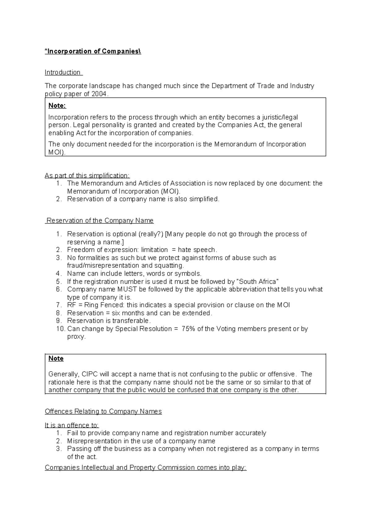 Understanding the Incorporation Process of Companies: Key Insights ...