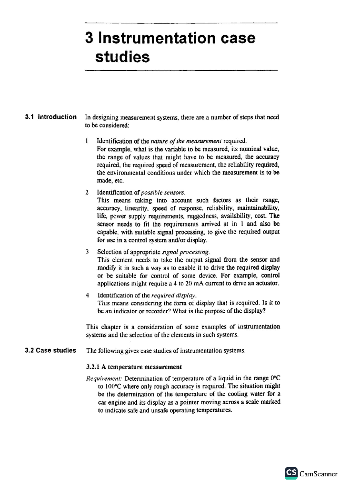 Instrumentation Case Studies: Analyzing Measurement System Designs ...