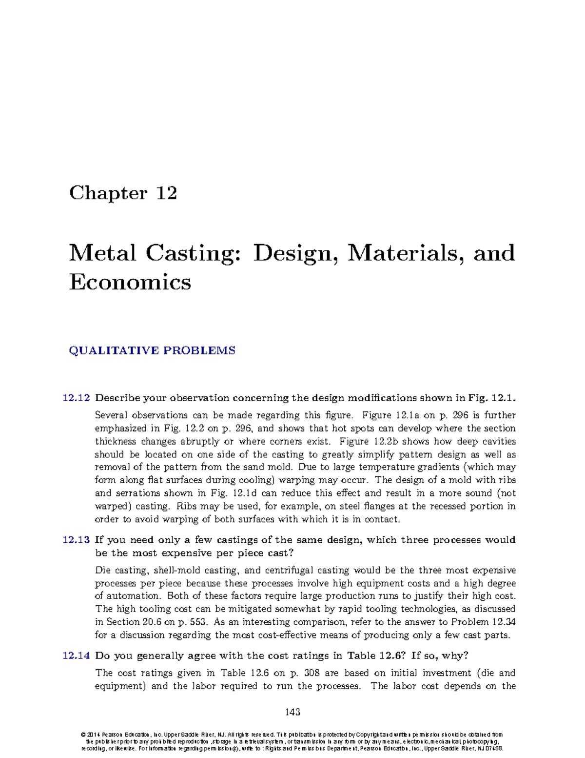 233593032-Ch-12 - Lecture Notes on Metal Casting Design and Economics ...