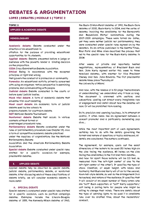Negative Case Strategies and Techniques for Debate (Course Code: DEB101 ...