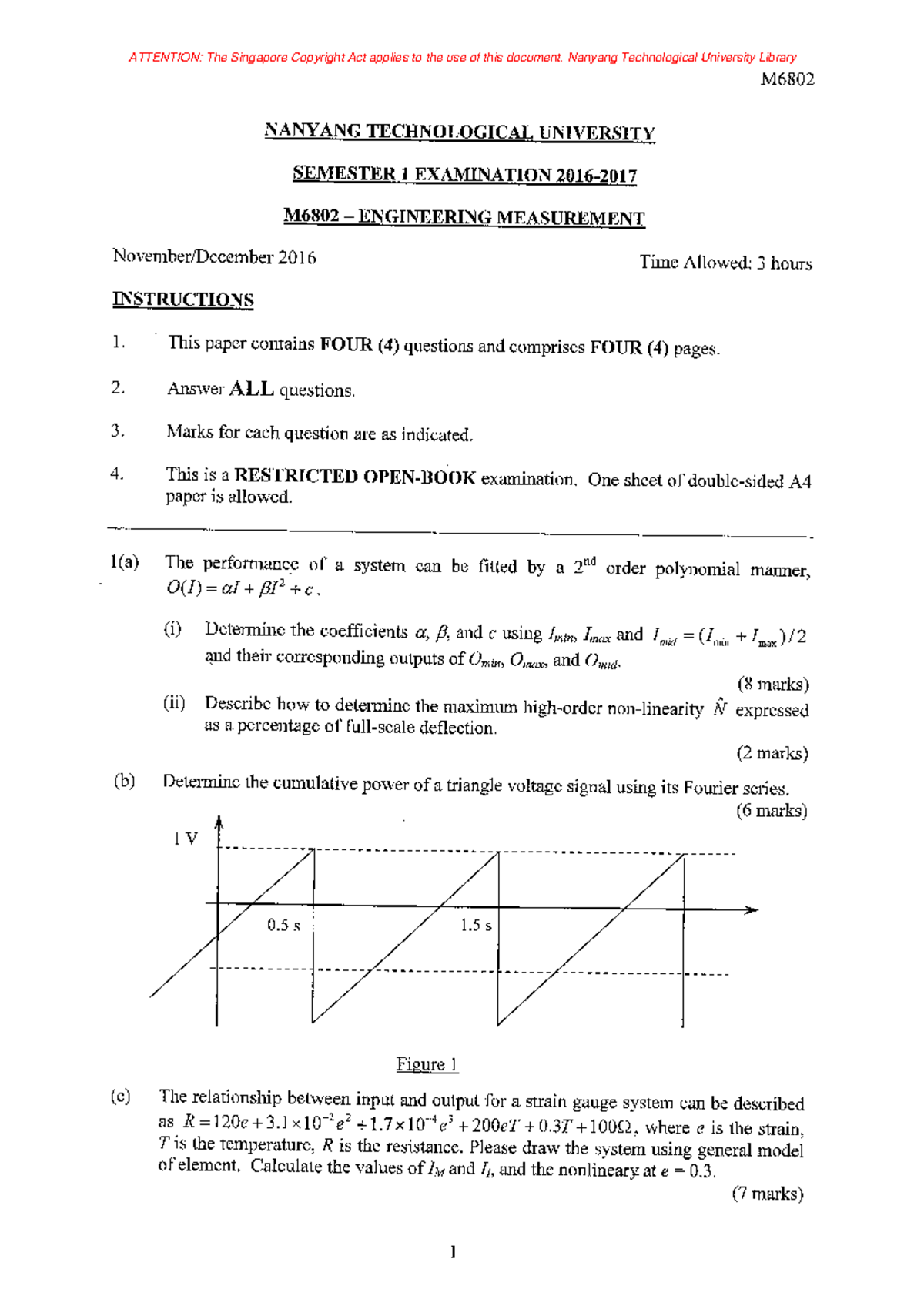 M680216171 (MSc) Mechanical Engineering Study Guide - Studocu