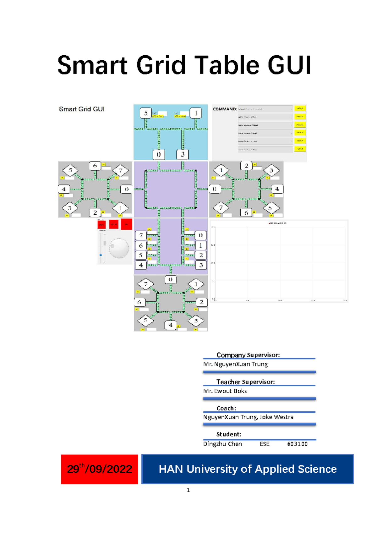 GUI Development for Smart Grid Demo Table - ESE 603100 Final Report ...