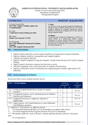 Line integrals and complex integration notes for Math 3 (MATH 301 ...