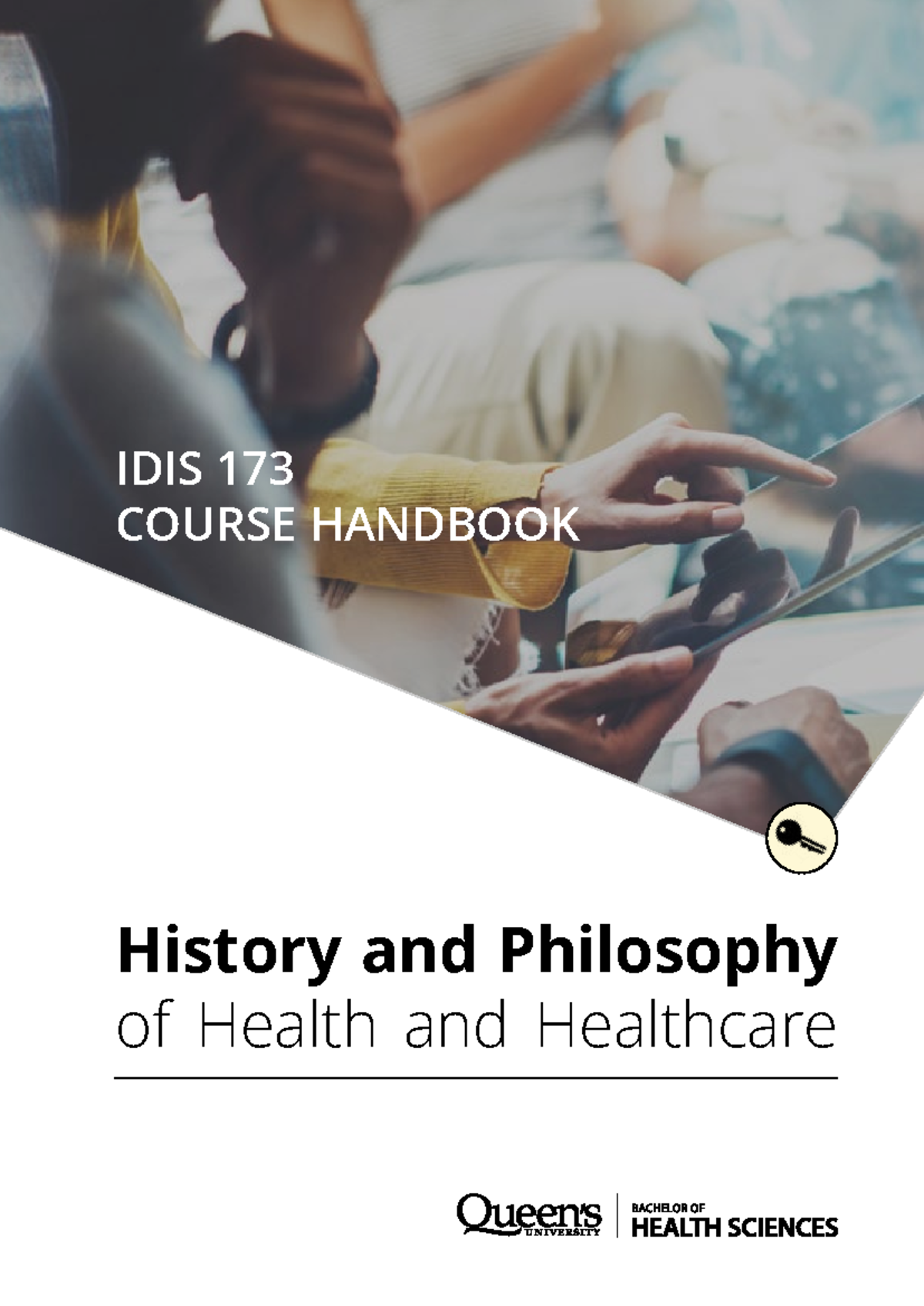 IDIS-173 History and Philosophy of Health Course Handbook - Studocu