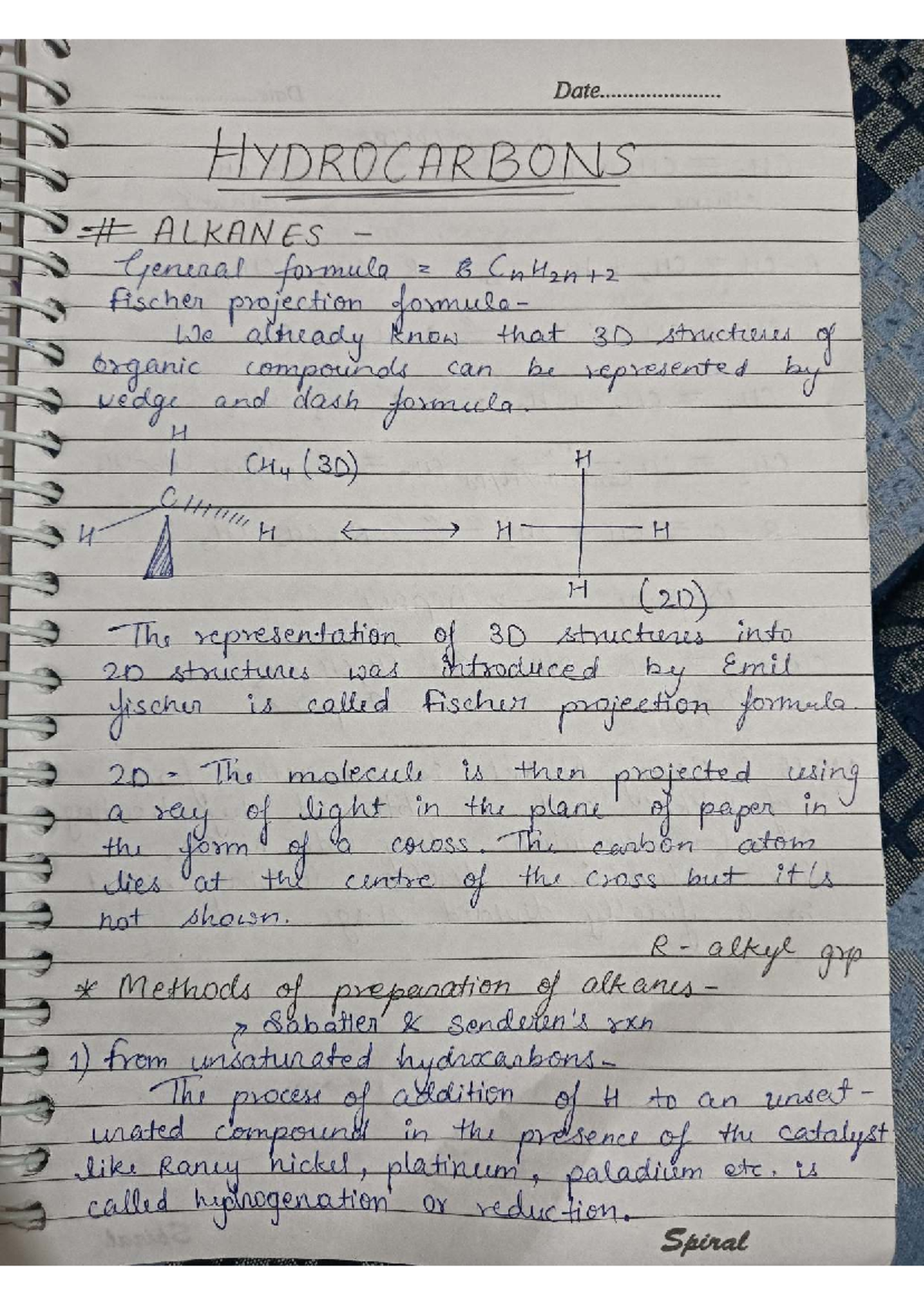 Hydrocarbons - Alkanes: General Formula and Reactions Overview - Studocu