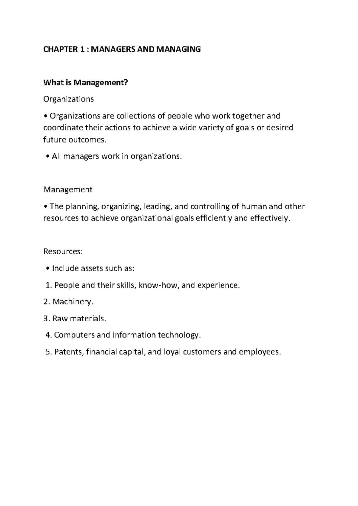 MGT400 - Chapter 2: The Evolution of Management Thought - Studocu