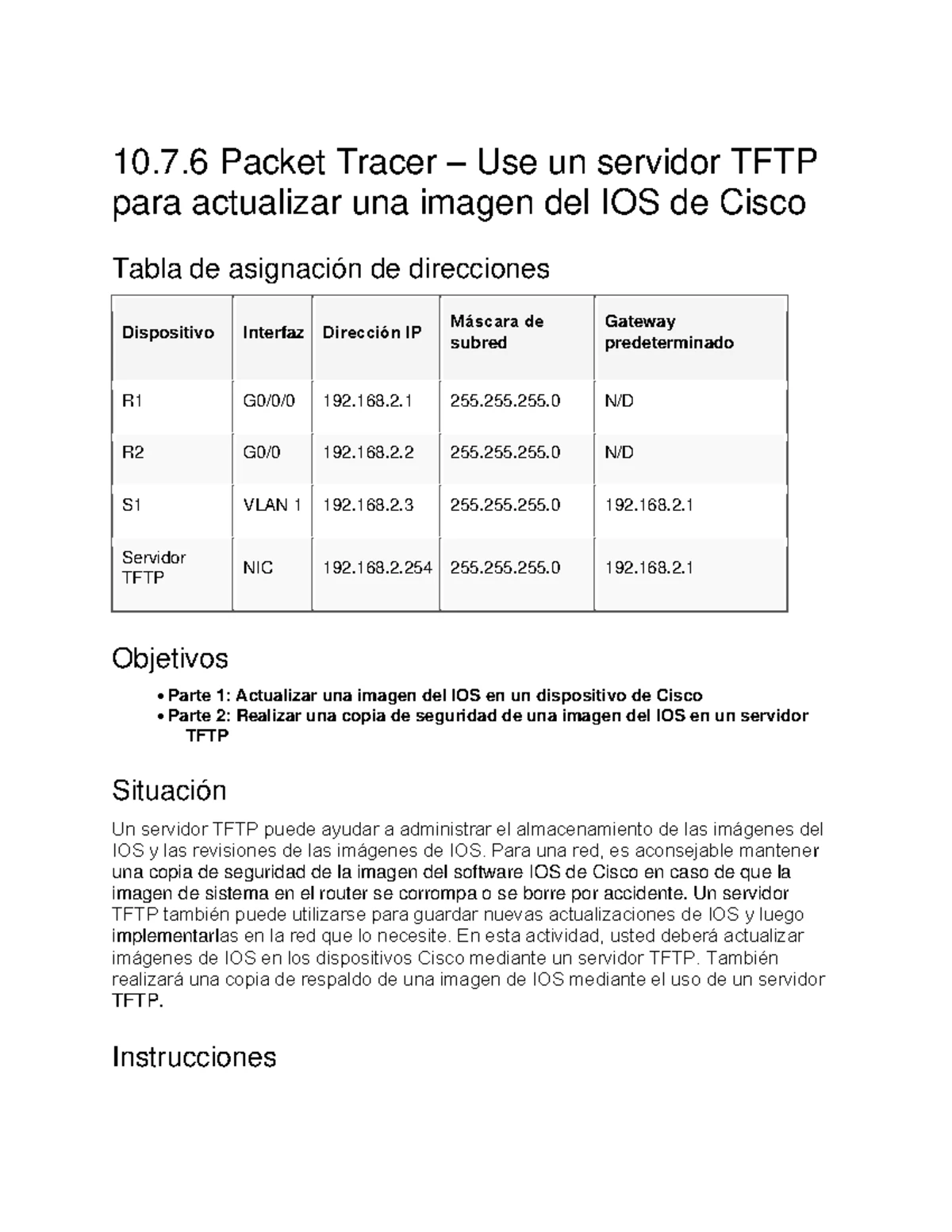 1.3.6 Packet Tracer - Configuración de SSH y Seguridad de Contraseñas -  Studocu