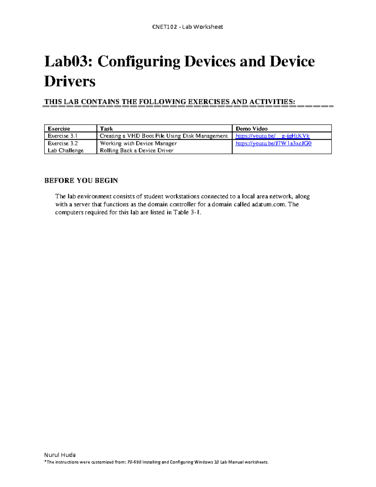 Lab03 Configuring Devices And Device Drivers - Lab03: Configuring ...