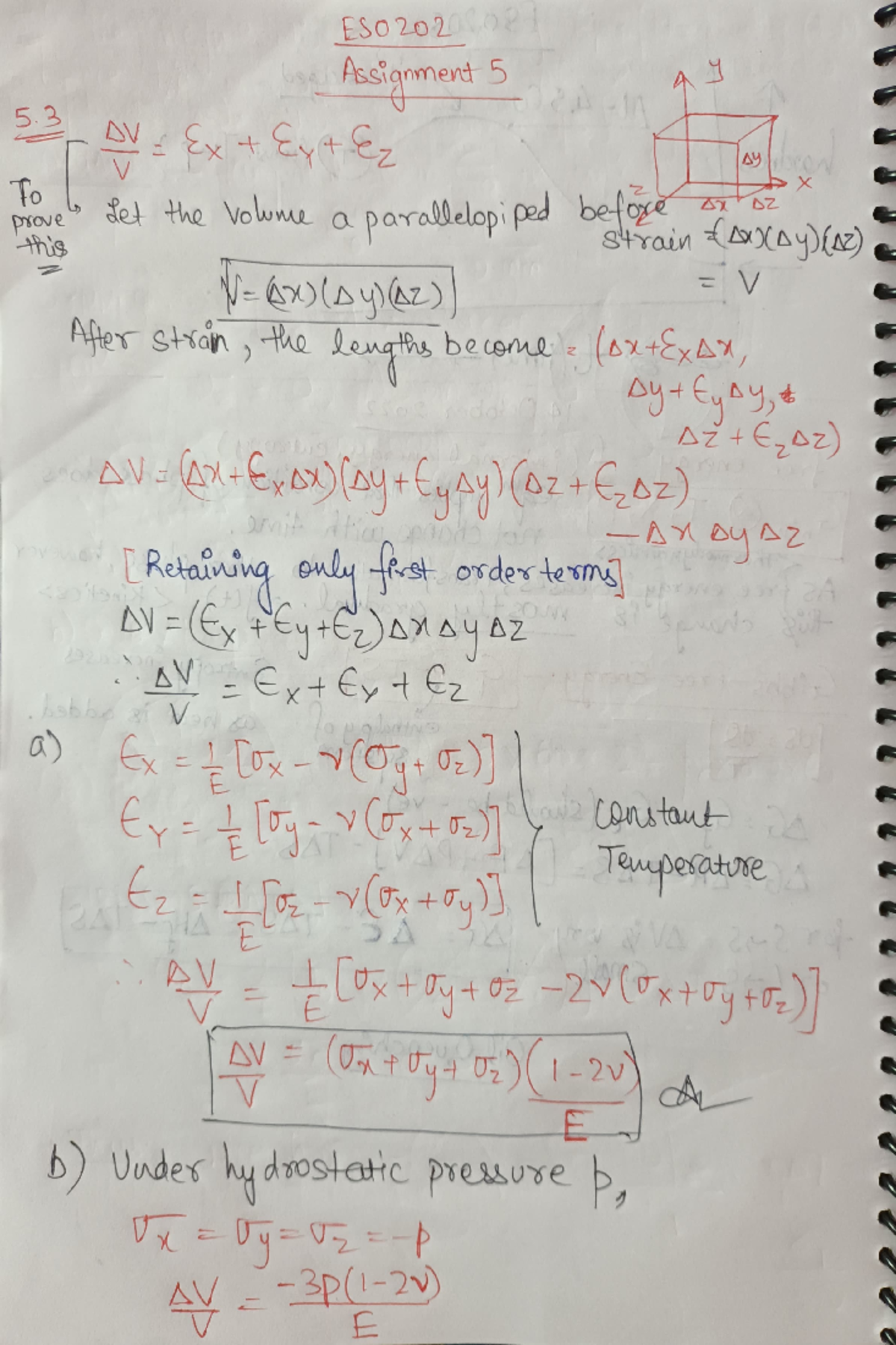 Assignment 5 Solutions for ESO202A - Engineering Mechanics Principles ...