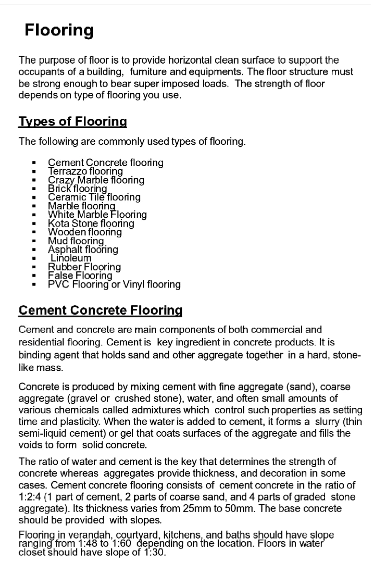 Flooring Types and Techniques: A Comprehensive Guide (Course Code ...