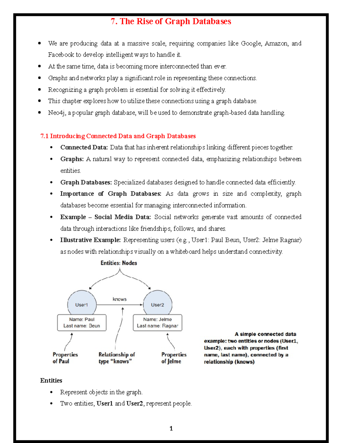 Unit IV IDS Notes: Exploring the Rise of Graph Databases and Neo4j ...