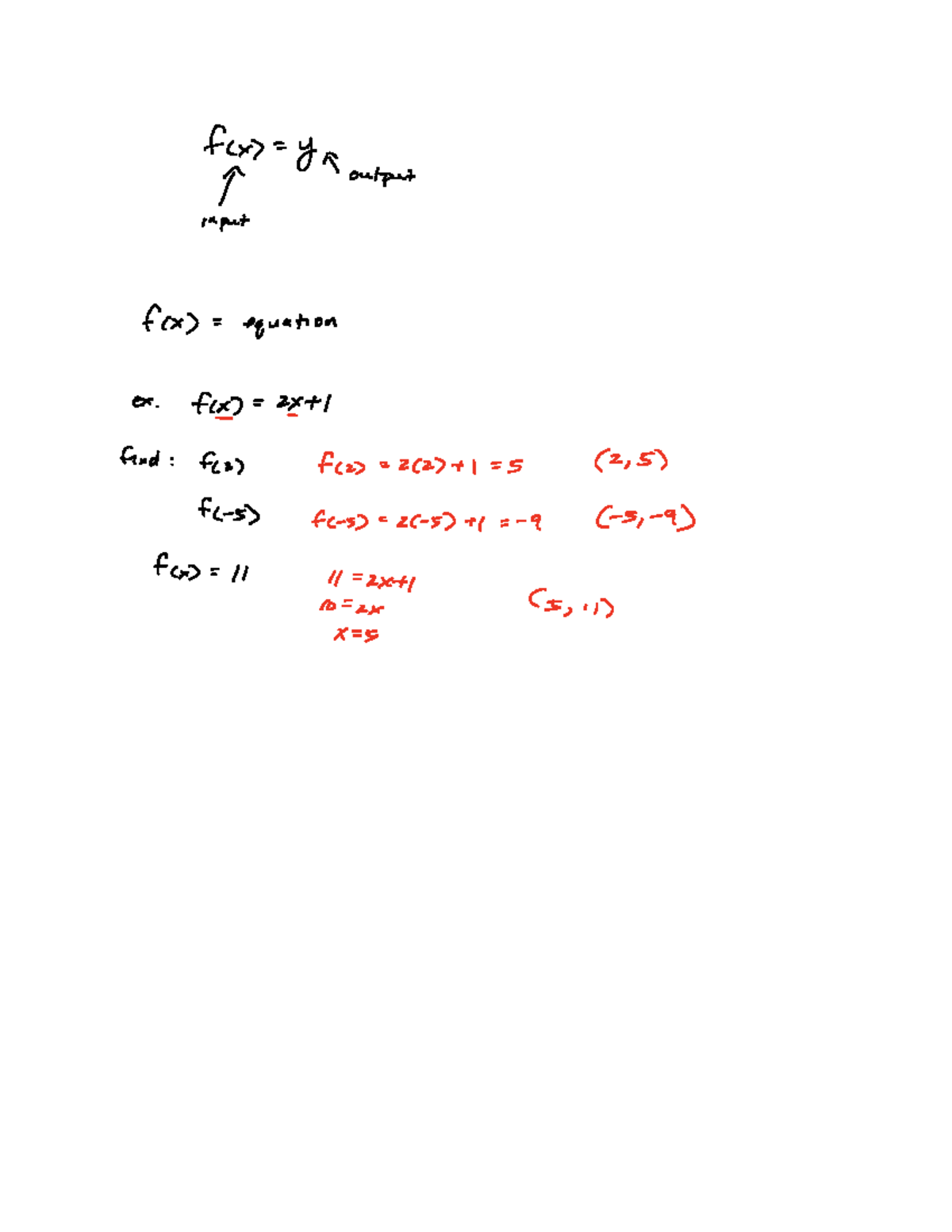 Functions and Function Notation Worksheet - MCR3U - Studocu