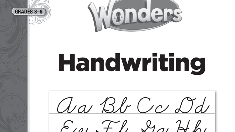 Handwriting Practice: Cursive Letters & Strokes - Unit 1 & 2 - Studocu