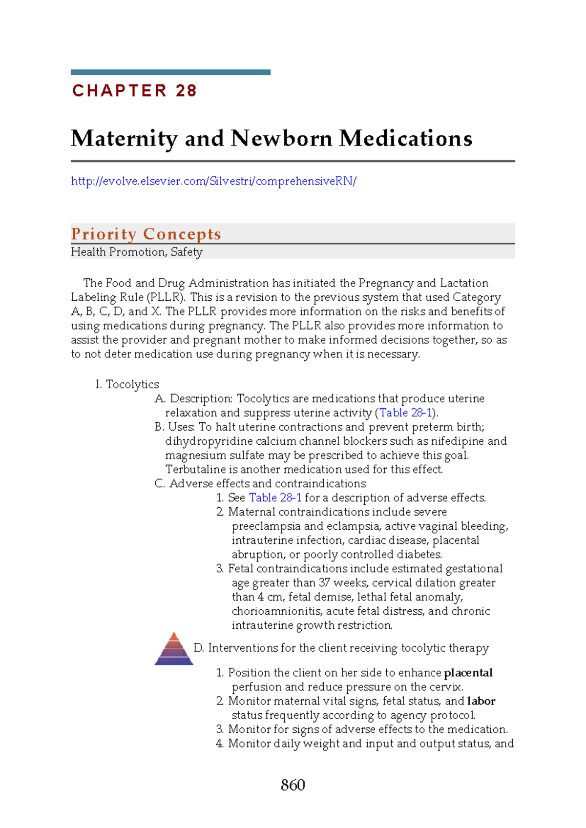 Saunders Nclex Medications for Maternity and Newborn Care - Studocu