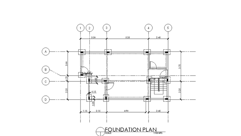 Ground Floor Plan for Proposed One Storey Residence (ARCH 1:100) - Studocu