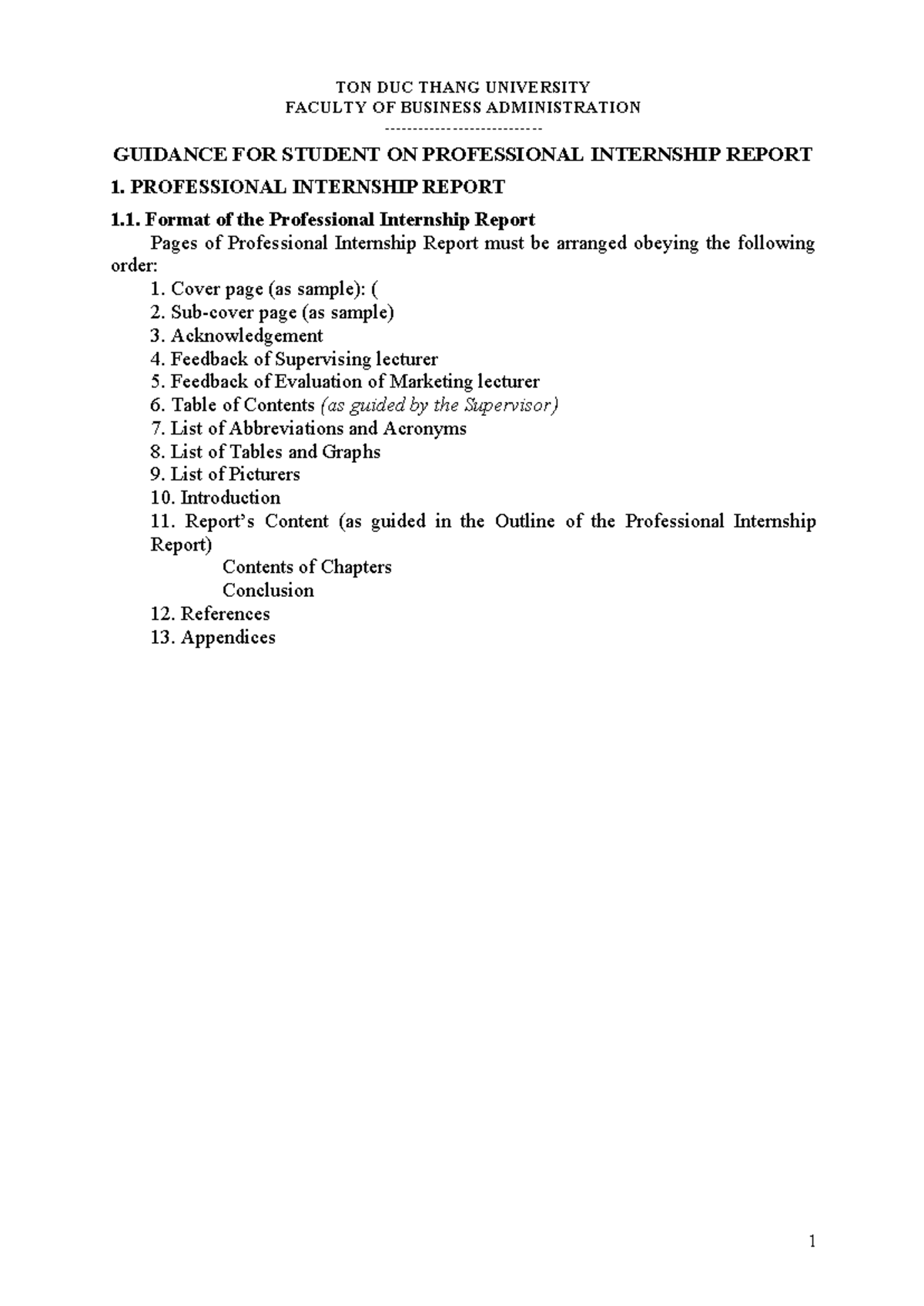 2 Guidance on Format and Demonstration Requirement of Professional ...