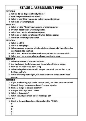 [Solved] Based on your assessment the client is a moderate risk for ...