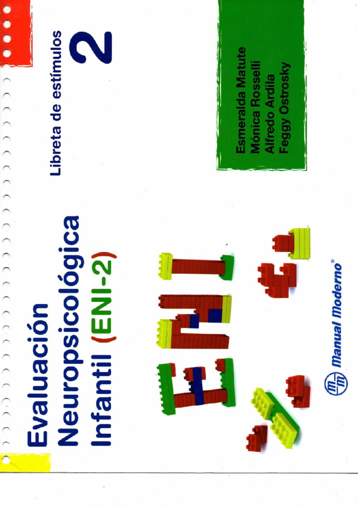 504302779 Evaluación Libreta de Estímulos Neuropsicológica Infantil 2 - Document Preview