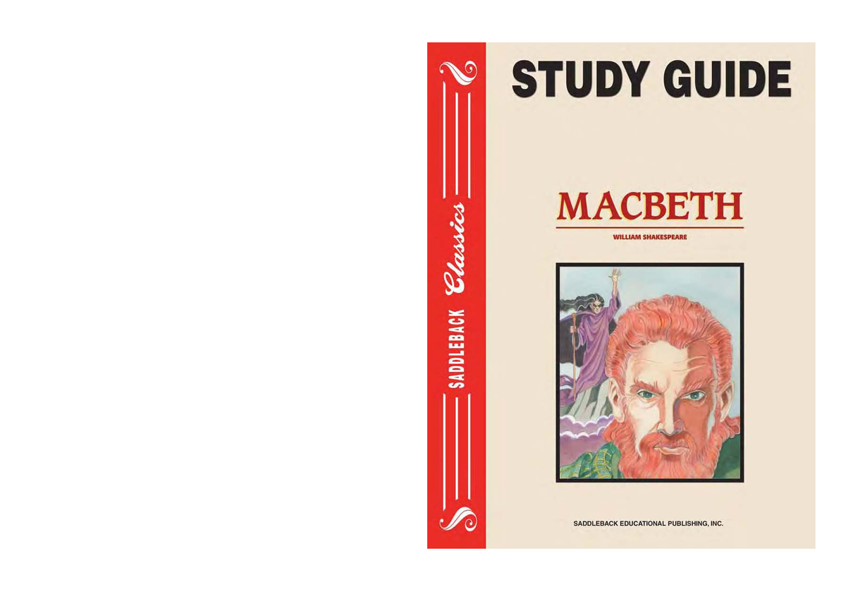 Macbeth (Shakespeare Classics) (William Shakespeare) (Z-Library ...