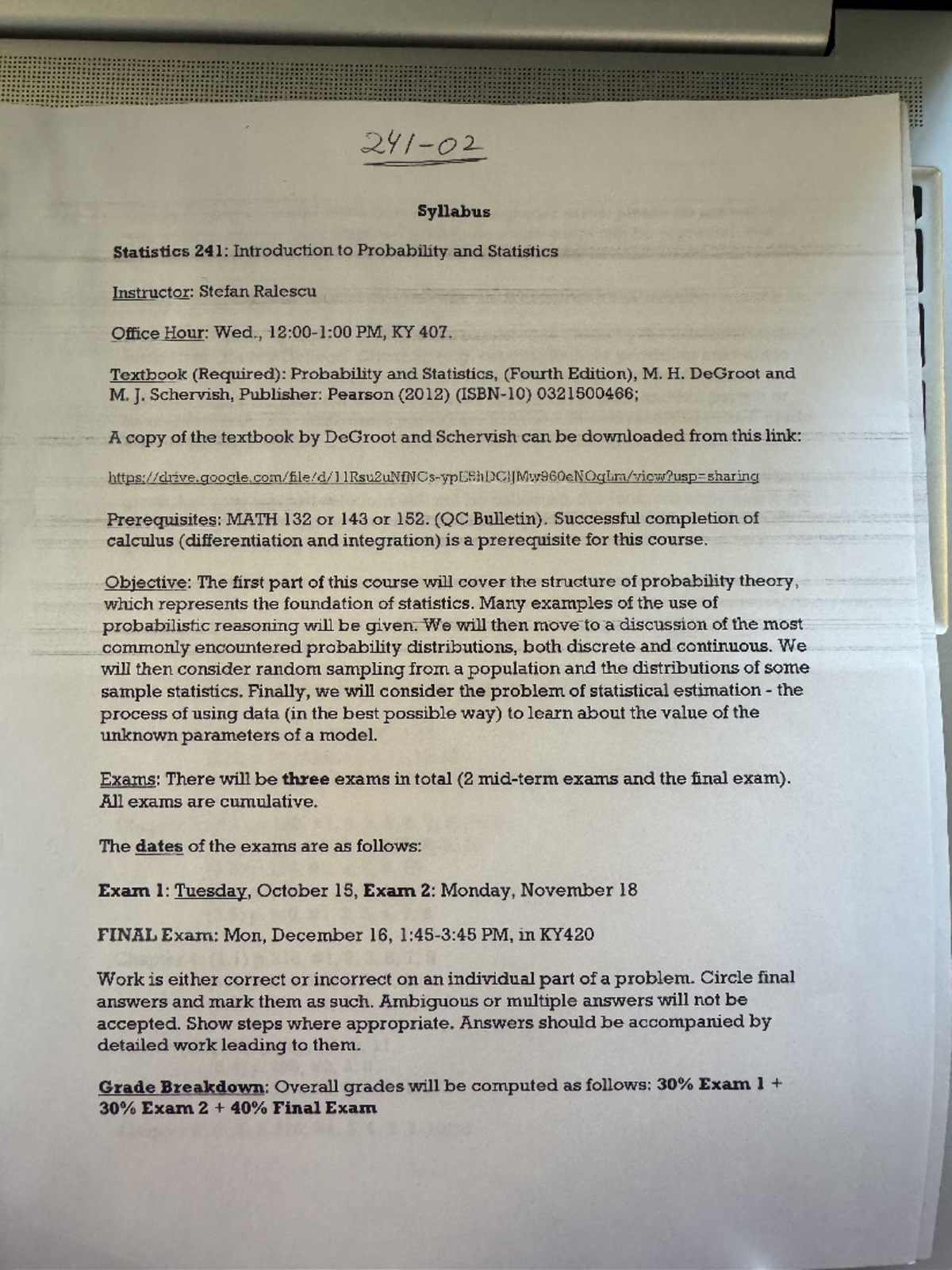 Final Exam Study Guide: Key Concepts and Review Strategies - Syllabus ...