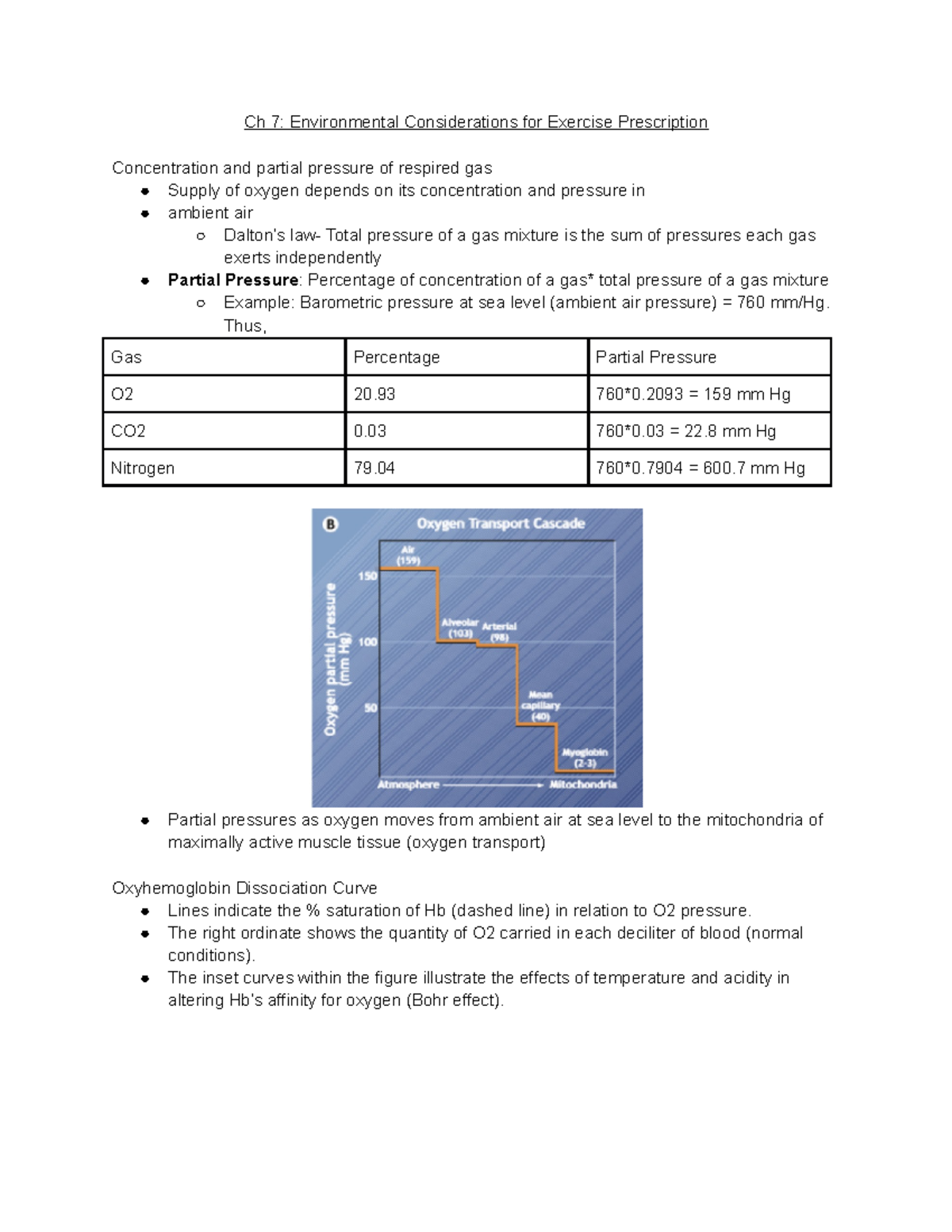 Exercise Testing and Prescription (EXTP 302): Exam 4 Review Notes - Studocu