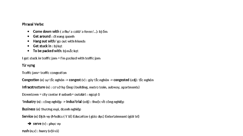 Unit 2 Global Success: Practice Exercises on Phrasal Verbs and ...