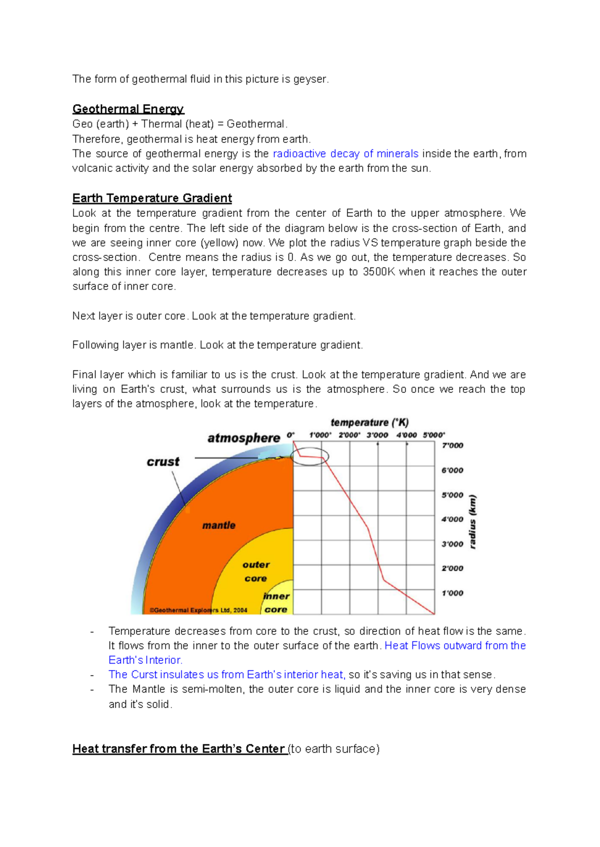 (Notes) Geothermal Energy Fundamentals and Applications - Studocu