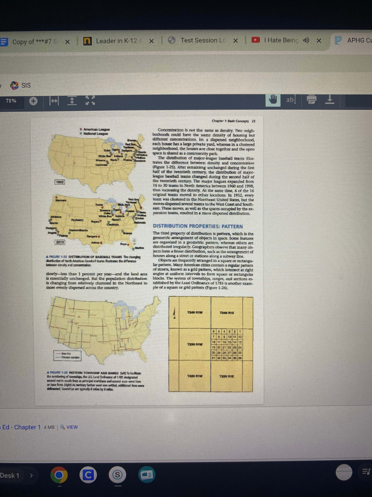 APHG SIS Chapter 1: Basic Concepts of Density and Concentration - Studocu