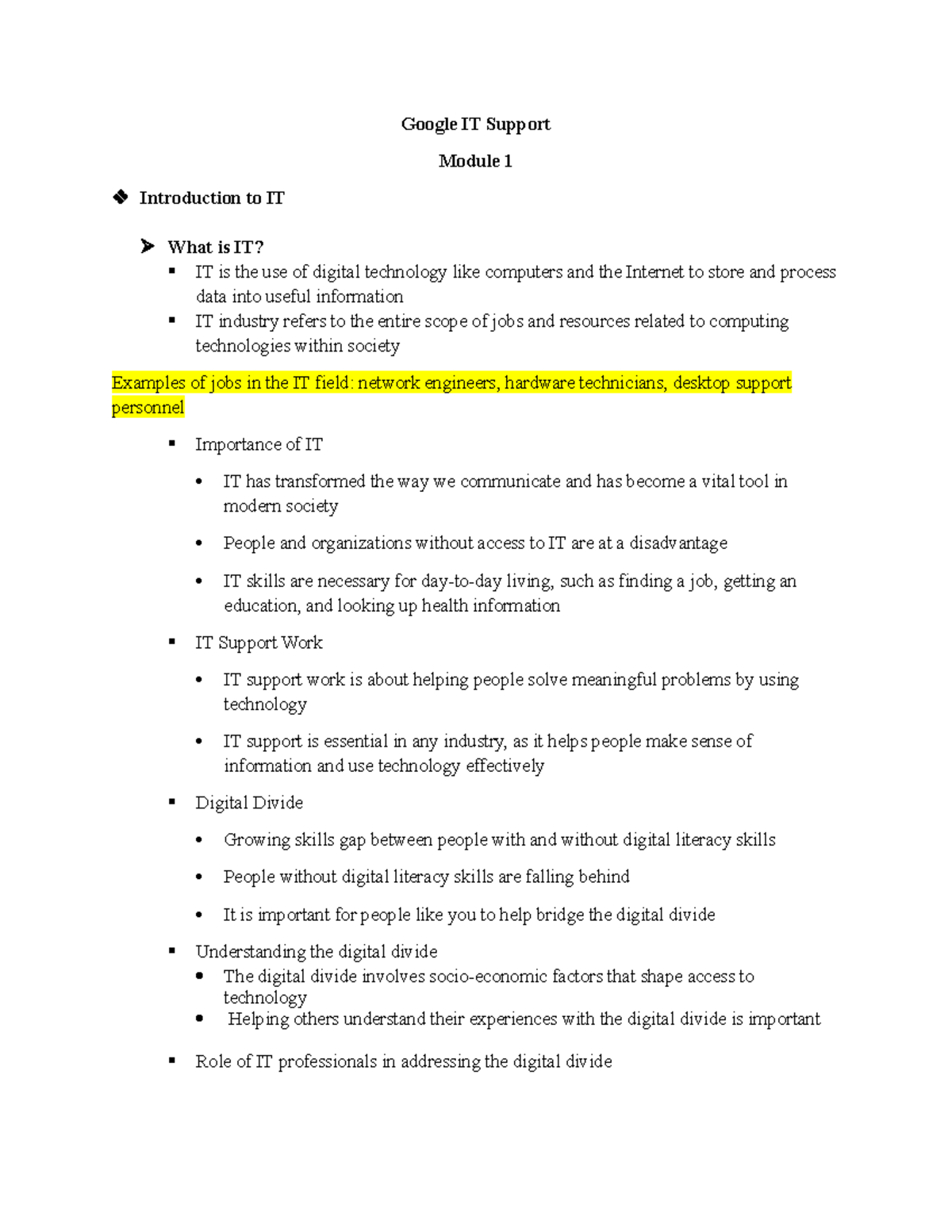 IT Support Fundamentals: Understanding Computers and Binary Systems ...