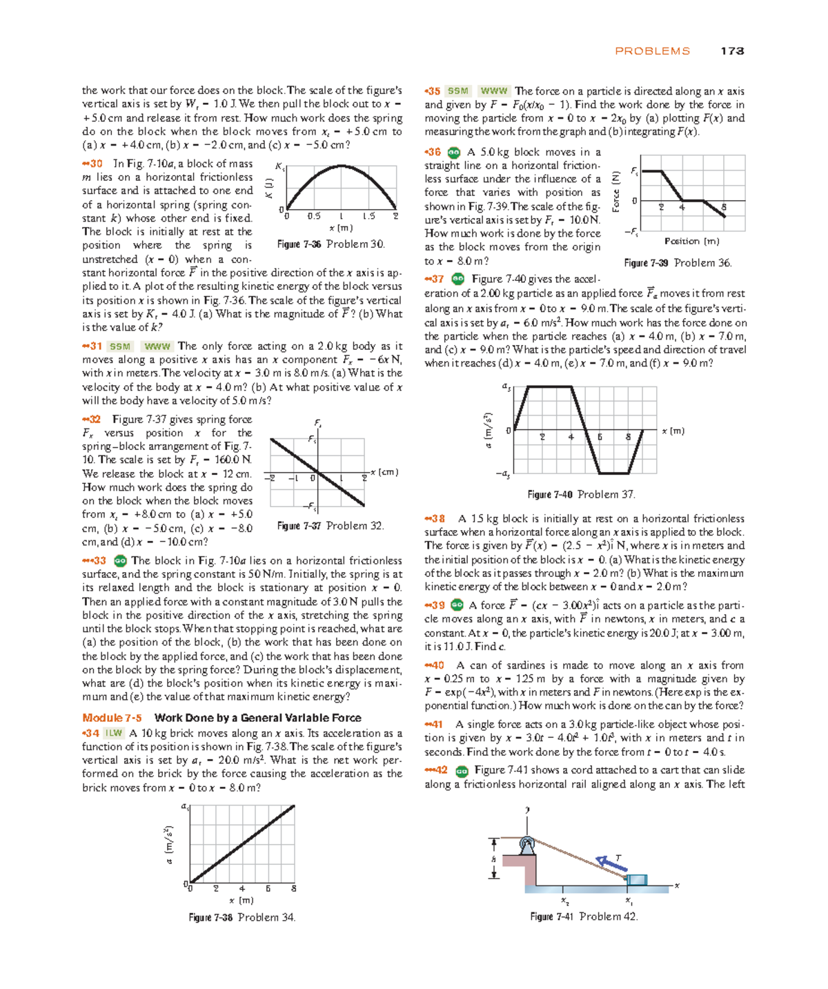 Physics-23 - Work and Energy Problems with Solutions - Studocu