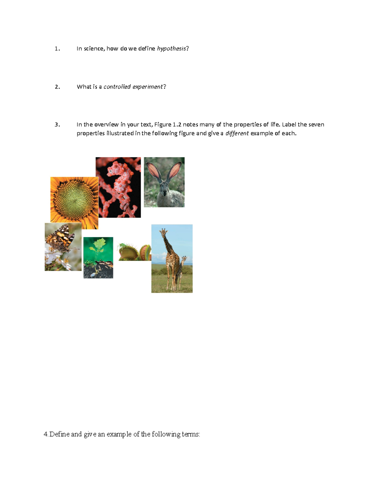 Exam #1 Extra Credit - Science Test Practice Questions - Studocu