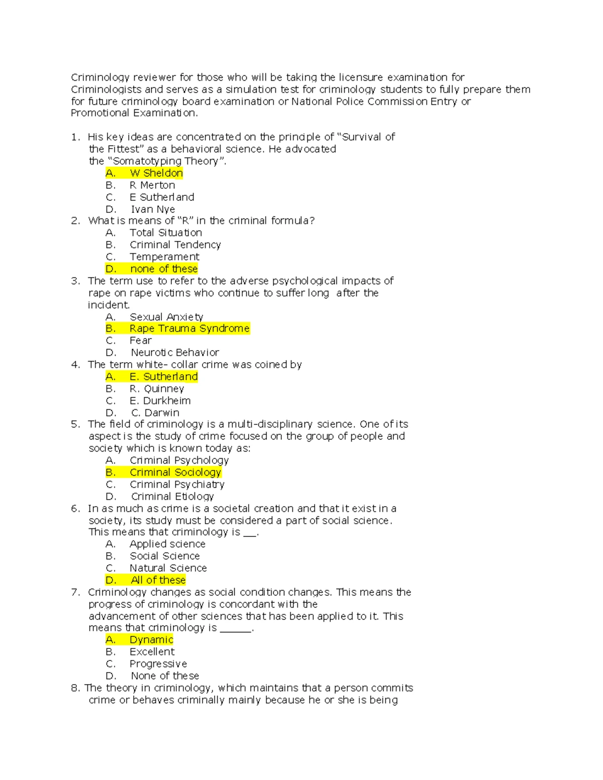 Fundamentals OF Polygraph- Reviewer - FUNDAMENTALS OF POLYGRAPH The ...