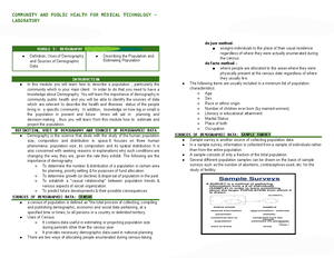 PMLS1 Summary - IN THE UNITED STATES FIRST CHEMICAL LABORATORY ...