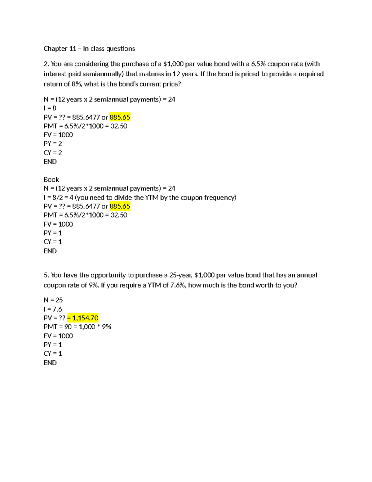 Chapter 11 - In-Class Questions with Solutions - Studocu