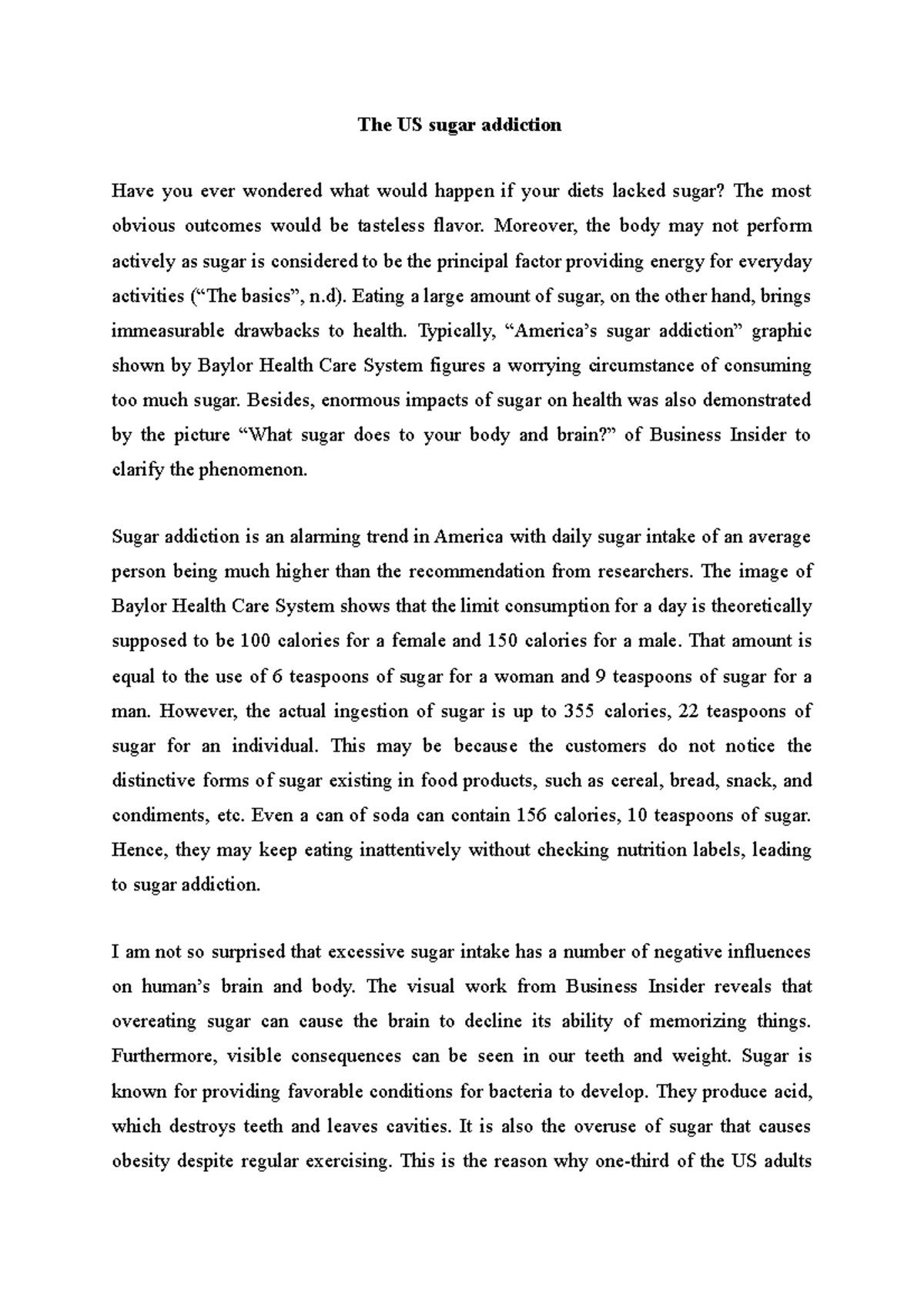 Articles-Basic - Reaction Essay Example - Advanced Writing C1 - Studocu