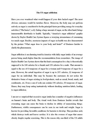 Articles-Basic - Reaction Essay Example - Advanced Writing C1 - Studocu