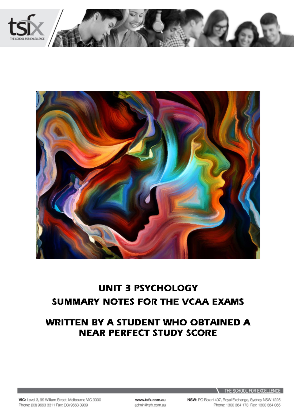 Unit 3 Psychology A: Comprehensive Study Notes (2020) - Studocu