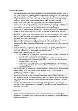 Analyse og fortolkning - Din disposition – de punkter, du skal omkring ...