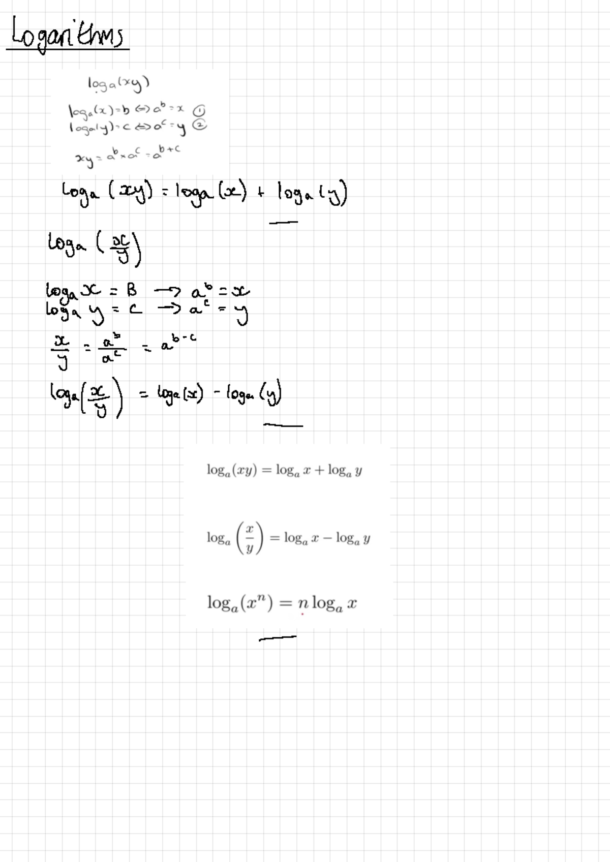 4. Logarithms - Jierfhuecfhuo cd - Edexcel AS Maths: Exponentials and ...